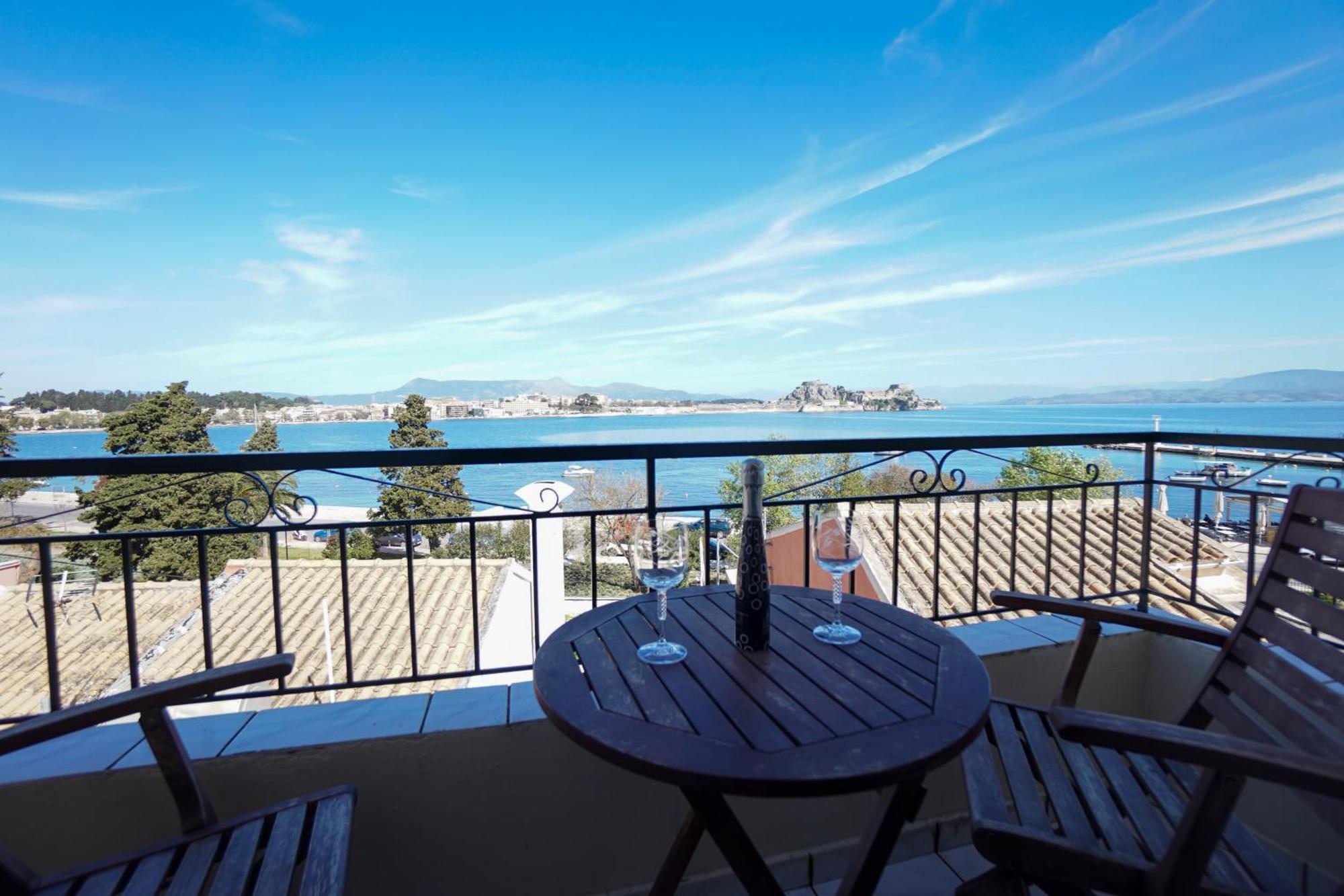 Anemomilos Sea View Penthouse Corfu  Exteriér fotografie
