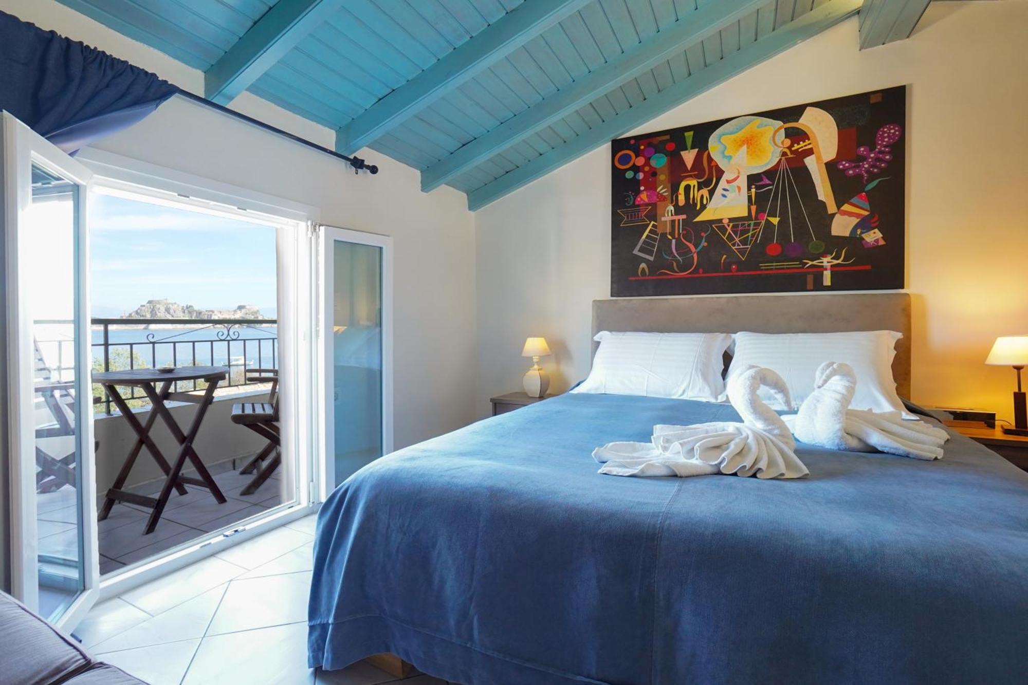 Anemomilos Sea View Penthouse Corfu  Exteriér fotografie