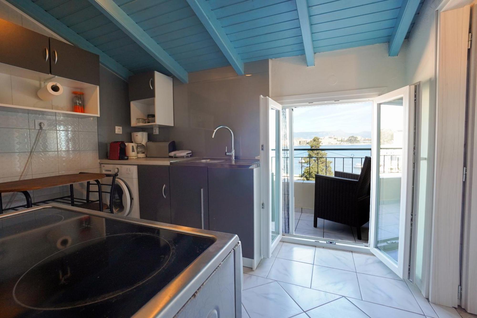 Anemomilos Sea View Penthouse Corfu  Exteriér fotografie